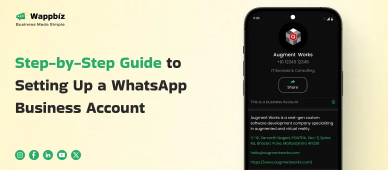 Step-by-Step Guide to Setting Up a WhatsApp Business Account