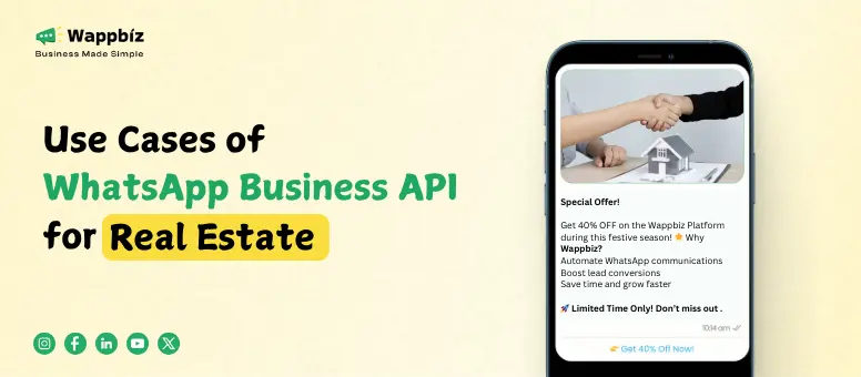 Use Cases of WhatsApp Business API for Real Estate