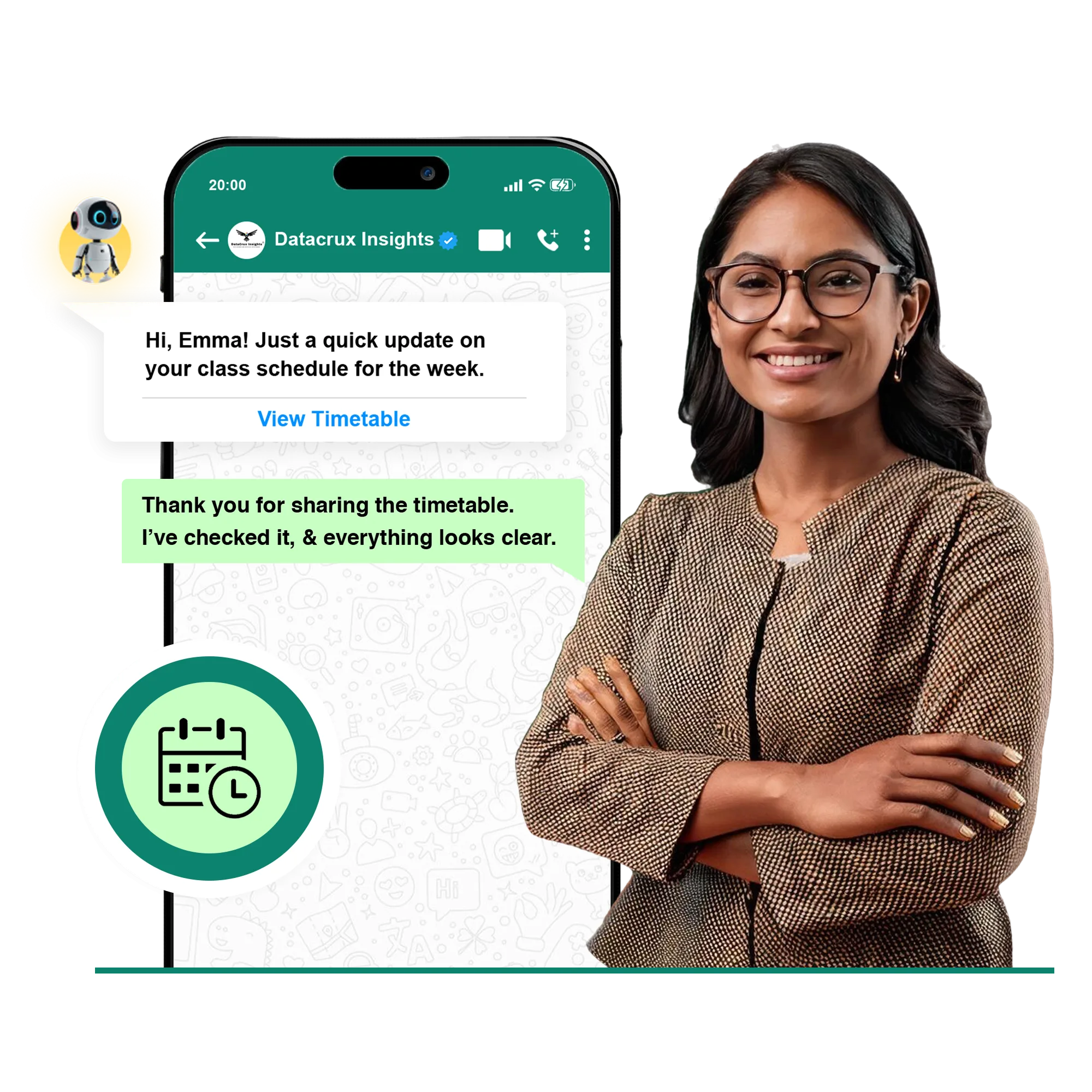 WhatsApp Chatbot for Education Sector