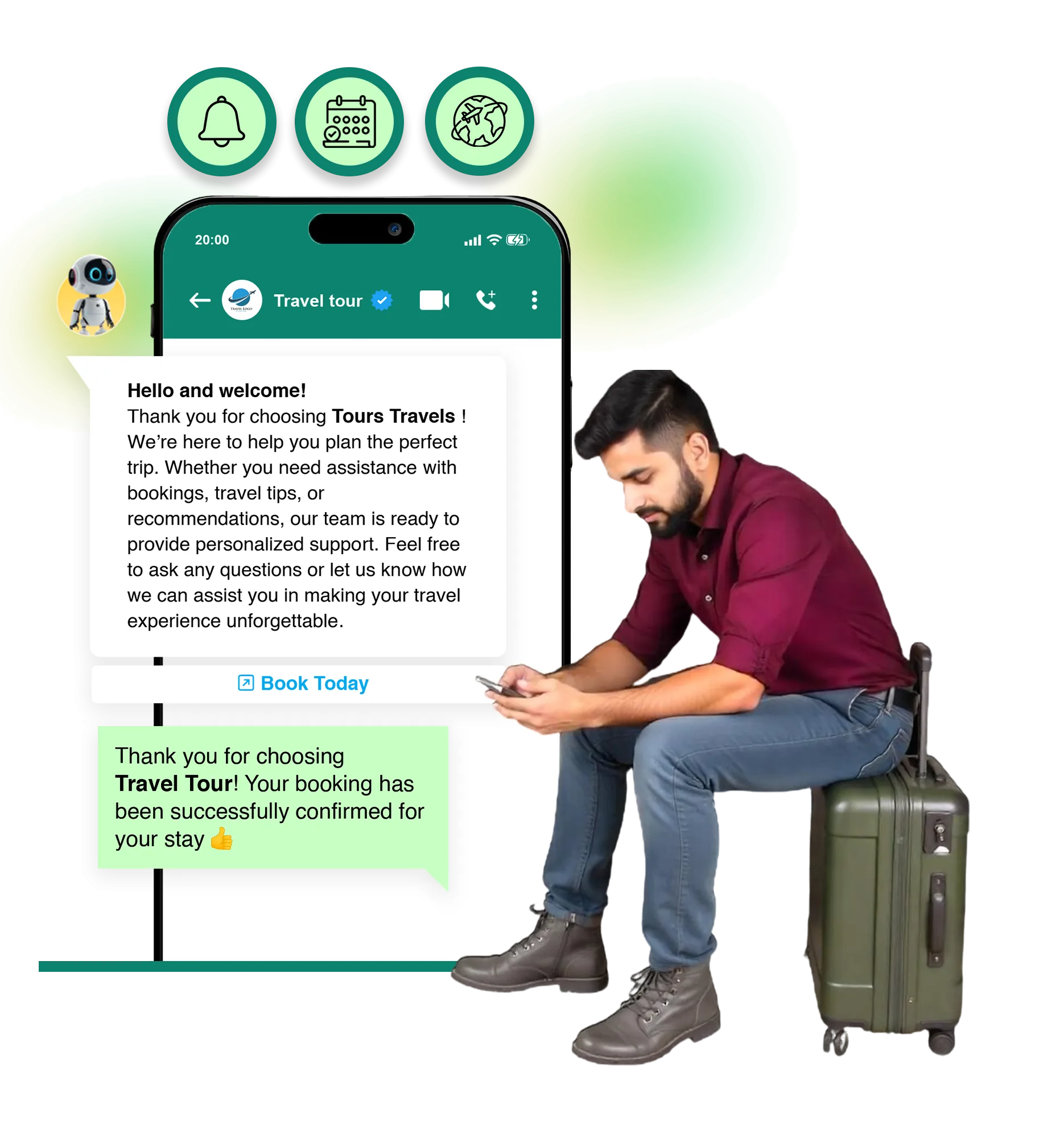 WhatsApp Chatbot for Travel Industry