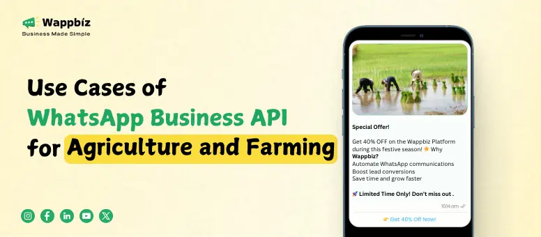 Use Cases of WhatsApp Business API for Agriculture and Farming