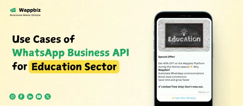 Top 20 Use Cases of WhatsApp Business API for Education Sector