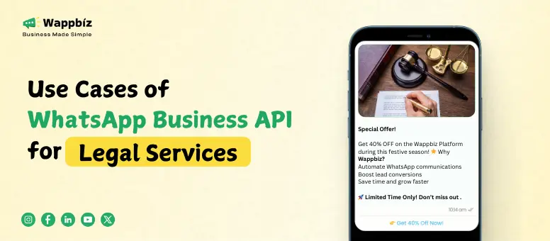 Use Cases of WhatsApp Business API for Legal Services