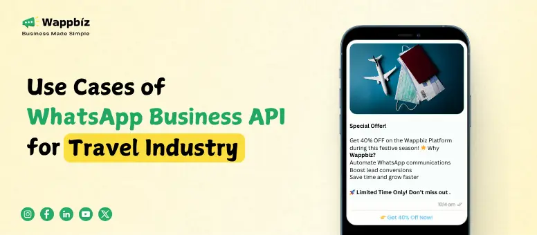 Use Cases of WhatsApp Business API for Travel Industry