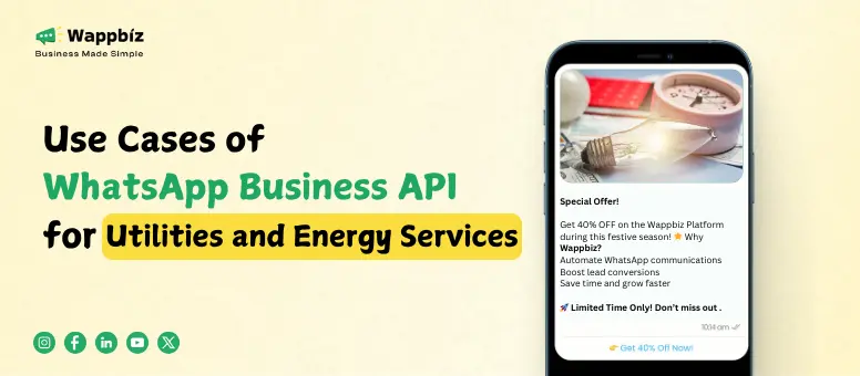 Use Cases of WhatsApp Business API for Utilities and Energy Services